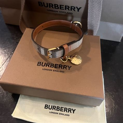 teddy burberry|authentic Burberry dog collars.